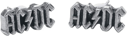 Officially Licensed AC/DC Classic Logo Stud Earrings