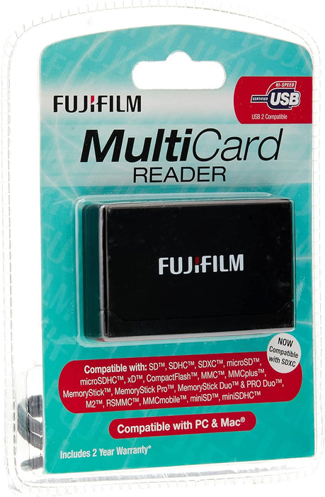 Fujifilm FUJ1365 USB Multi Card Reader - Black