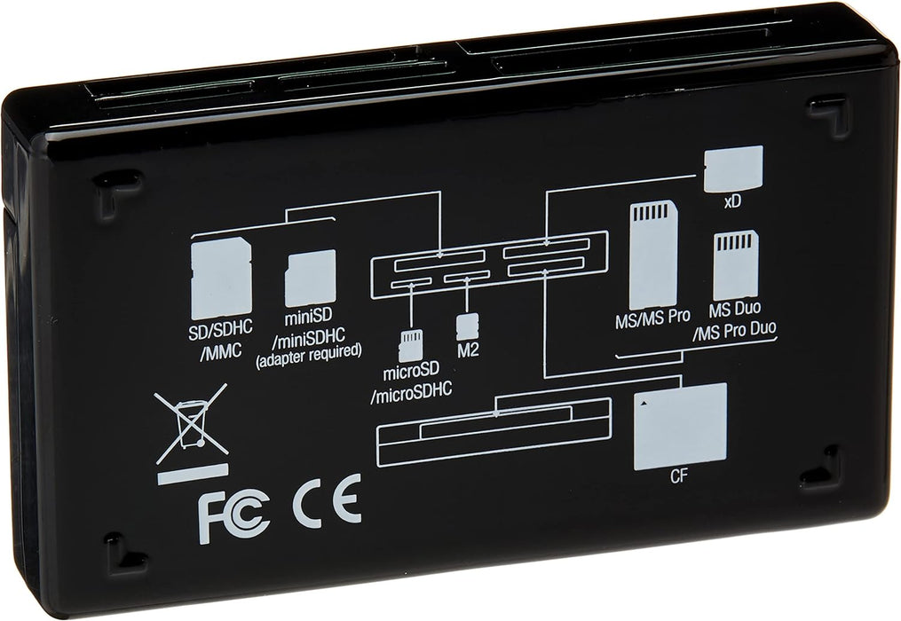 Fujifilm FUJ1365 USB Multi Card Reader - Black