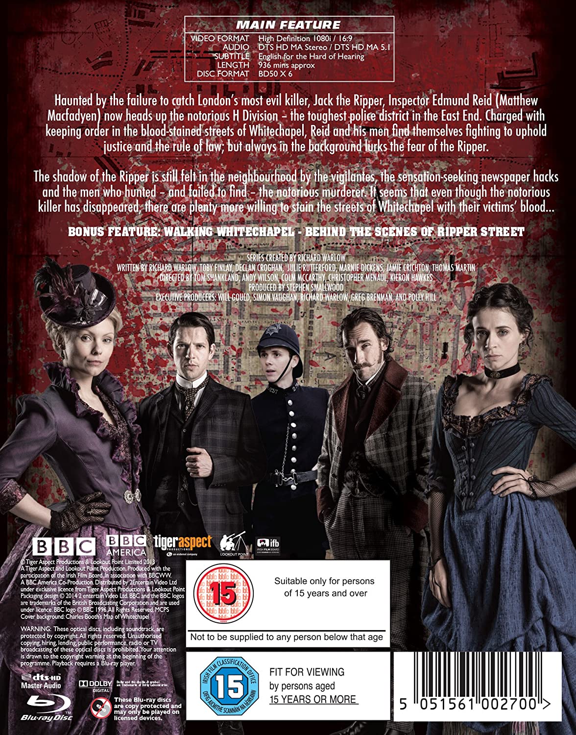 Ripper Street - Series 1 & 2 Box Set