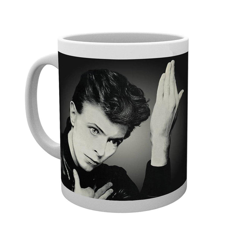 Pyramid International AFMG24692 David Bowie (Heroes) - Taza (cerámica, 11 x 11 x 1,3 cm), diseño de David Bowie (Heroes