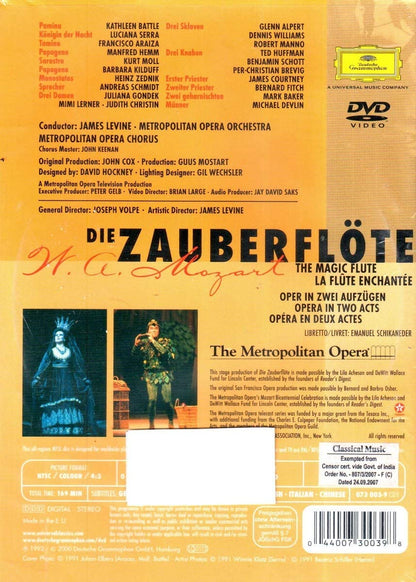 Mozart: Die Zauberflöte