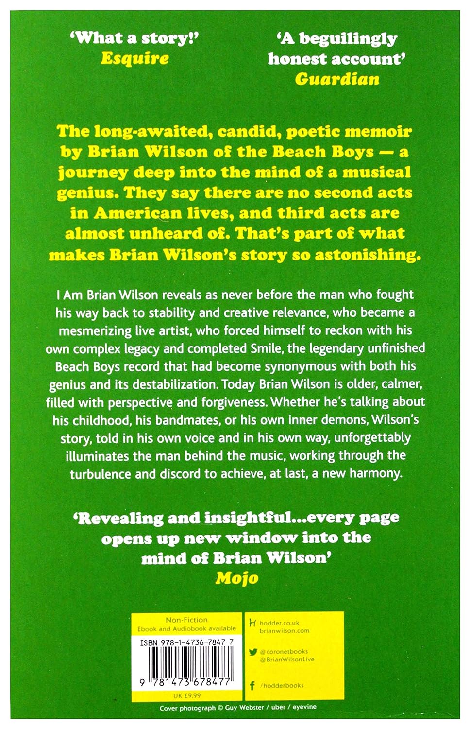 I Am Brian Wilson. The Genius Behind The Beach Boys