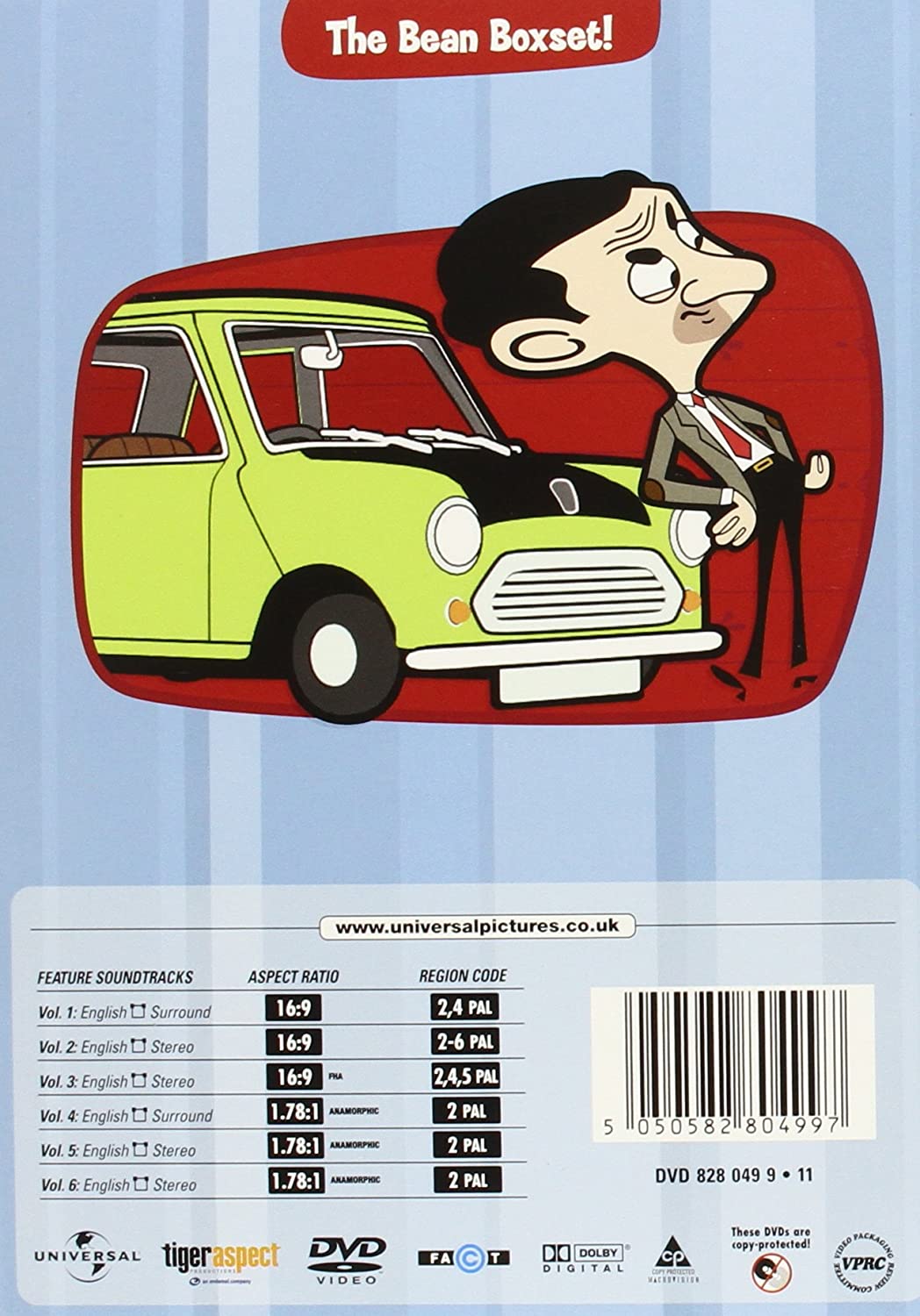 Mr Bean: The Animated Series - Volumes 1-6