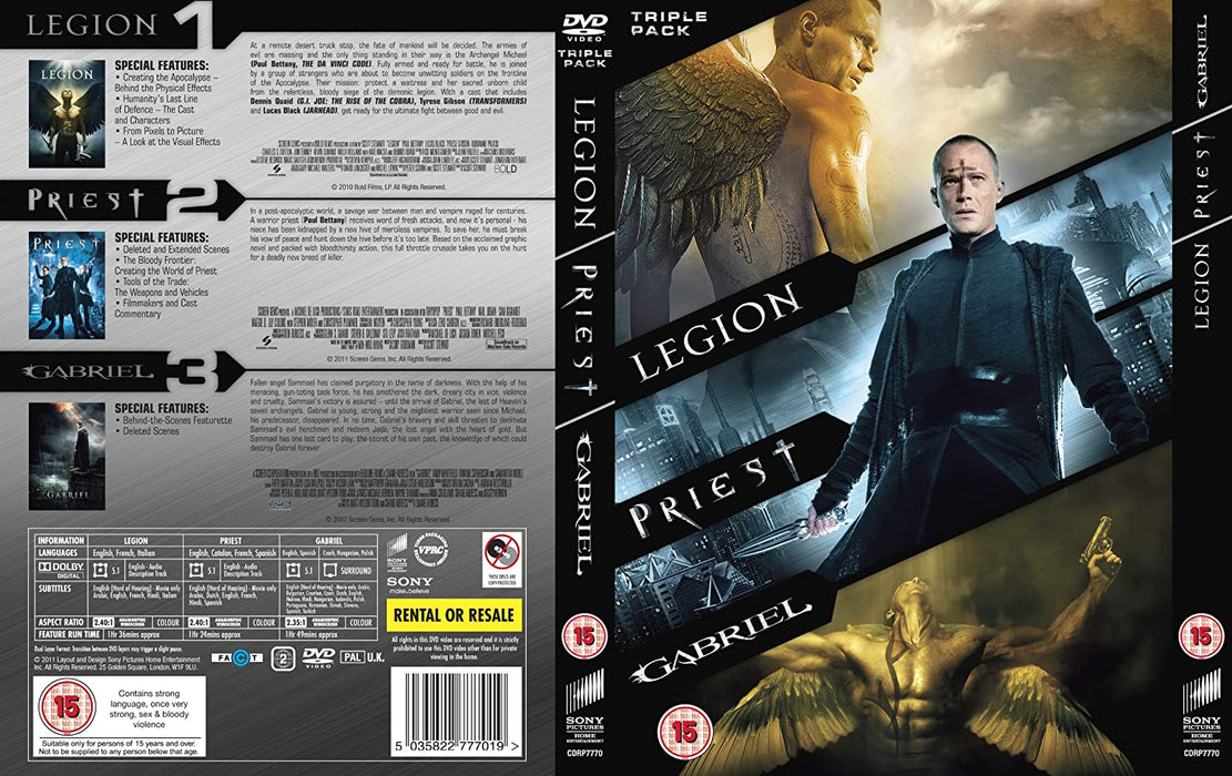 Legion/ Priest/ Gabriel Triple Pack
