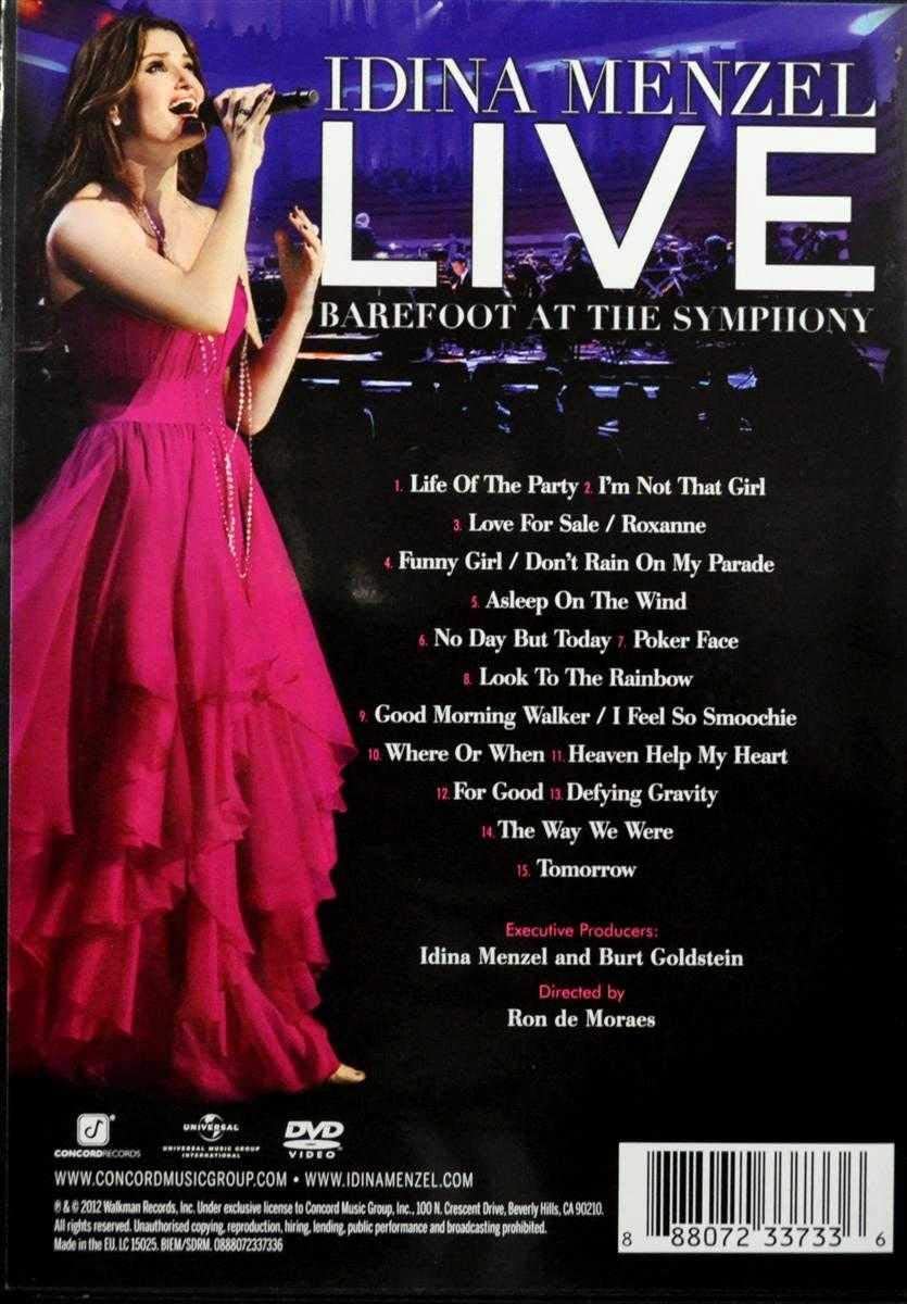 Idina Menzel: Live - Barefoot At The Symphony