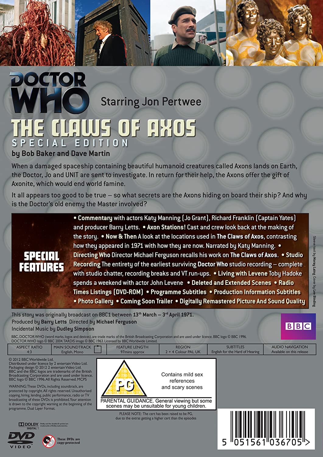 Doctor Who: The Claws of Axos - Special Edition