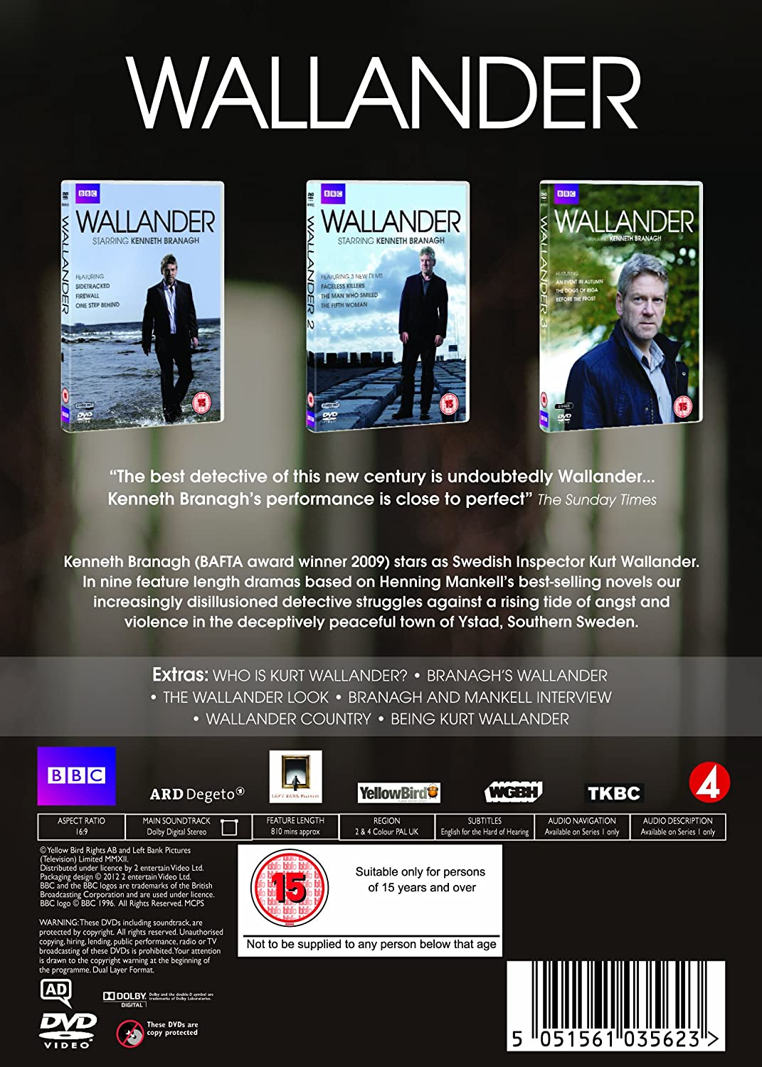 Wallander - Series 1-3