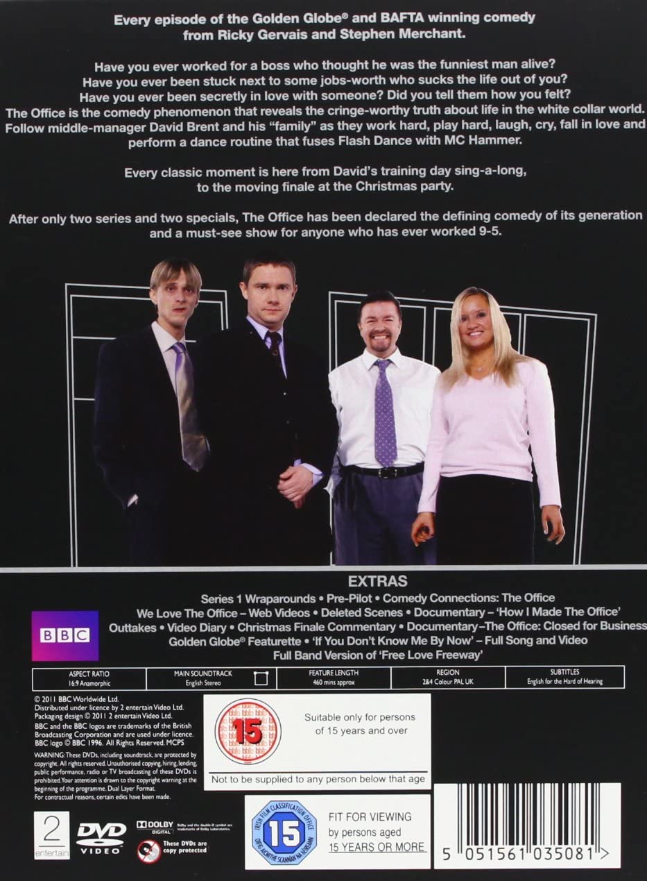 The Office 10th Anniversary Edition: Complete Series 1 & 2 and the Christmas Specials