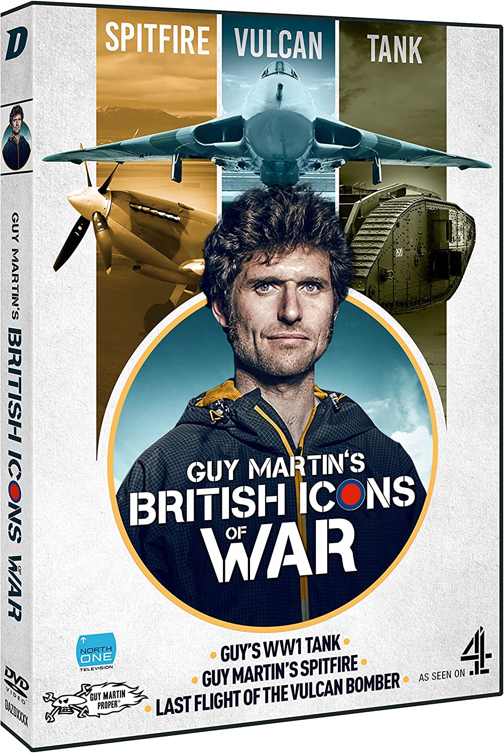 Guy Martin's British Icons of War (Spitfire, Vulcan Bomber & WW1 Tank)