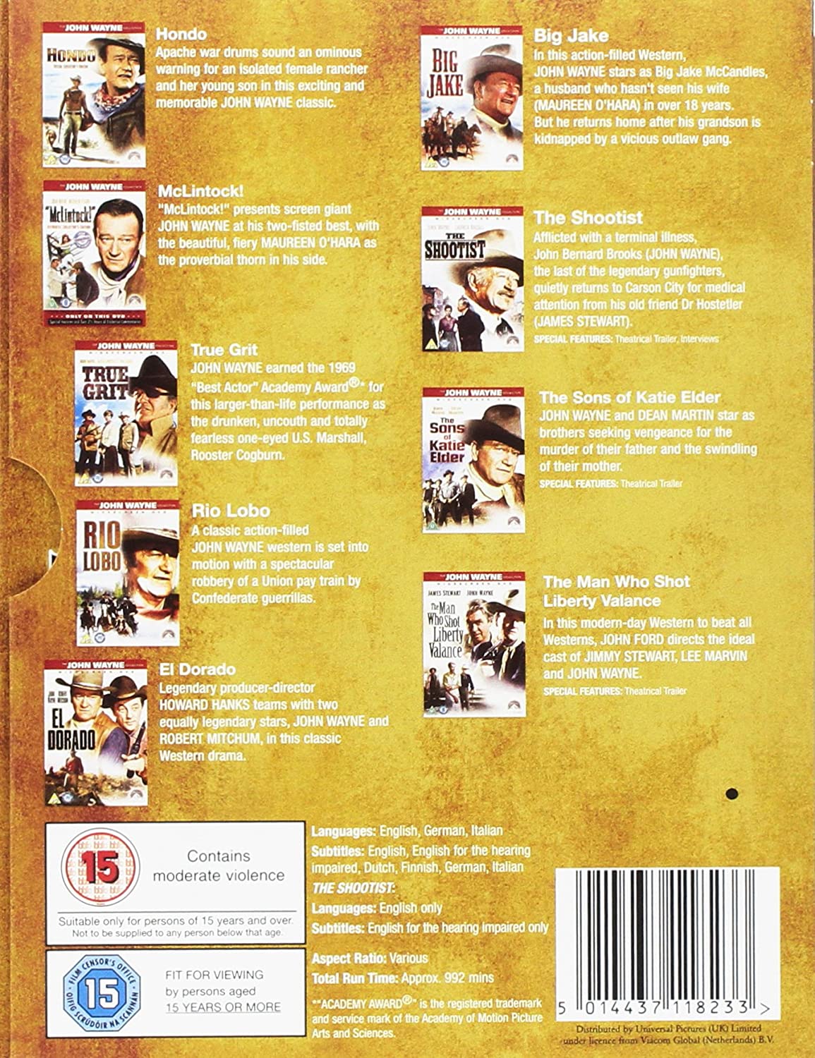 The John Wayne Westerns Collection