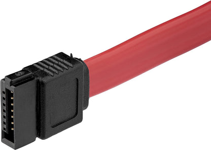 StarTech.com 12in SATA to Right Angle SATA Serial ATA Cable, Red