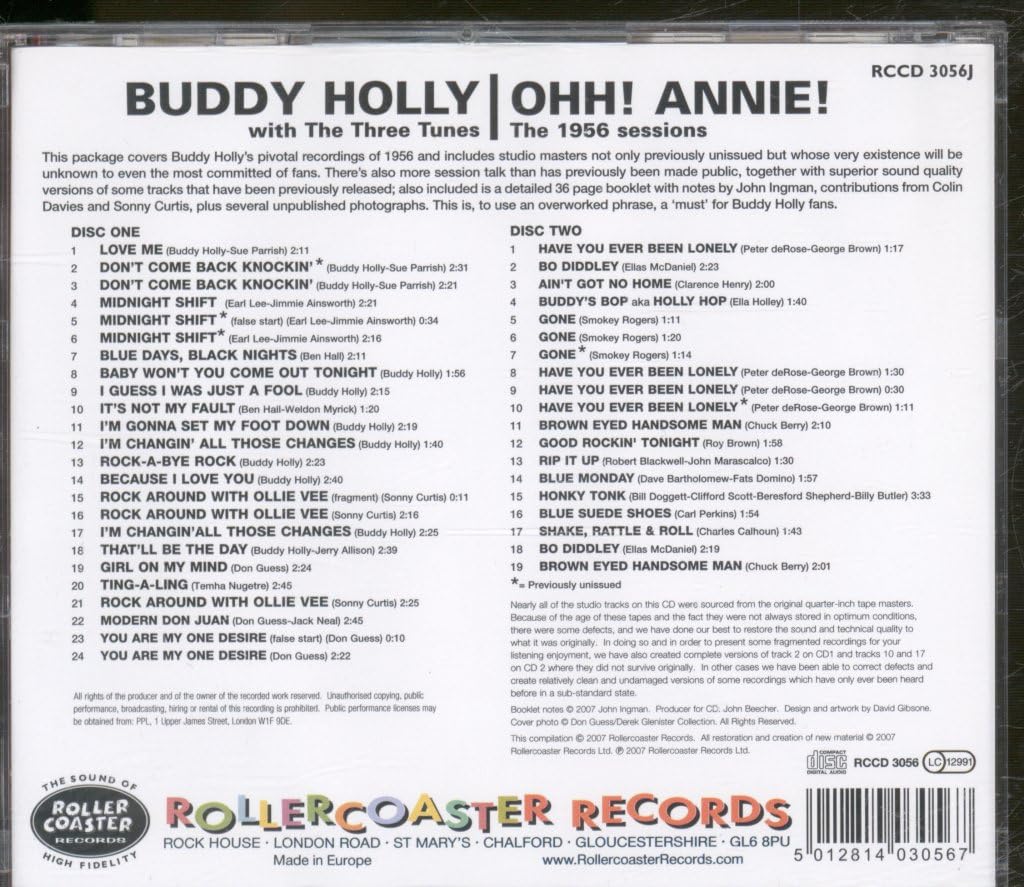 Ohh! Annie! - The 1956 Sessions