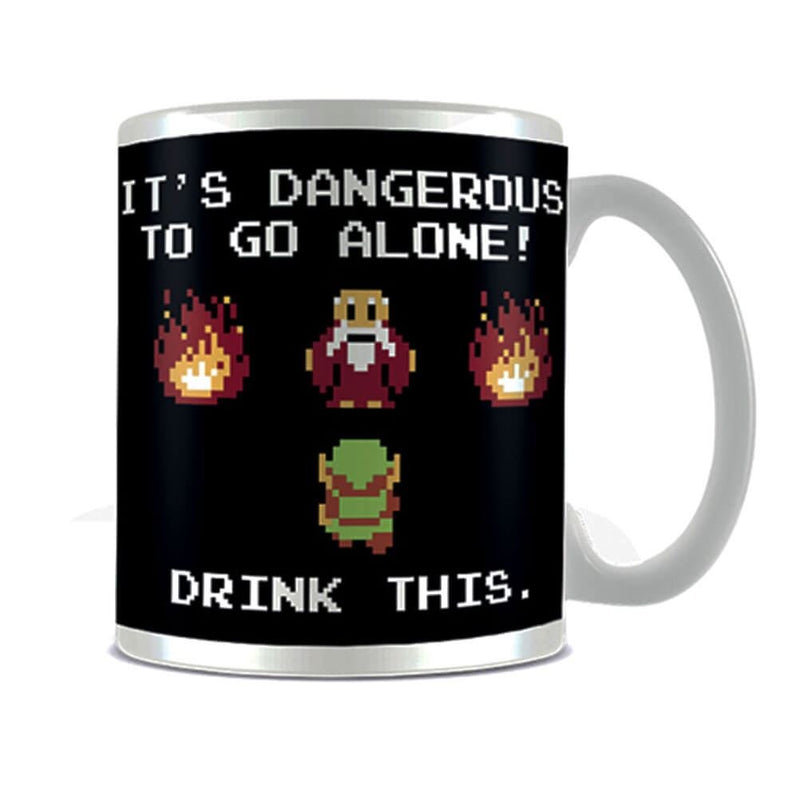 Pyramid International MG24488C The Legend of Zelda Drink This Ceramic Mug, Porcelain, Multi-Colour