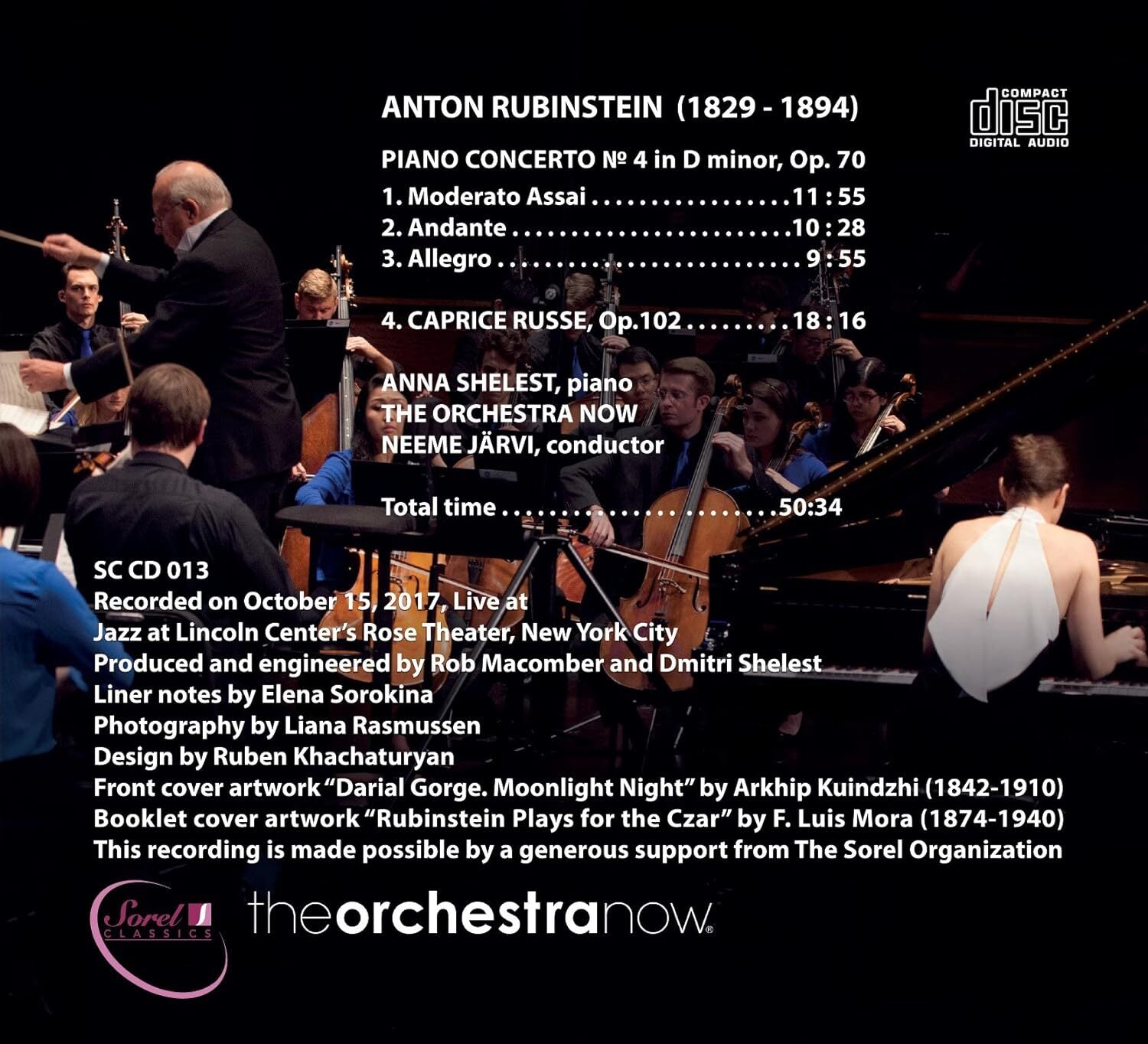 Anton Rubinstein: Piano Concerto No. 4/Caprice Russe
