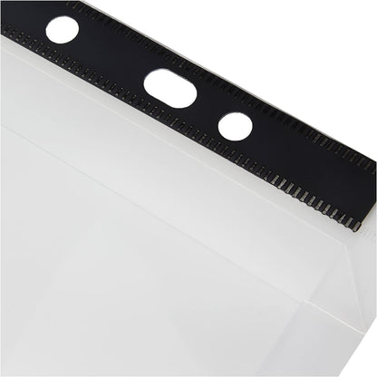 Tiger Stationery 301523 A4 Expanding Poly Punched Pockets File (Pack of 5