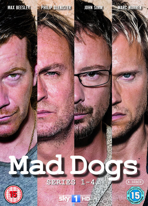 Mad Dogs - Series 1-4 Box Set
