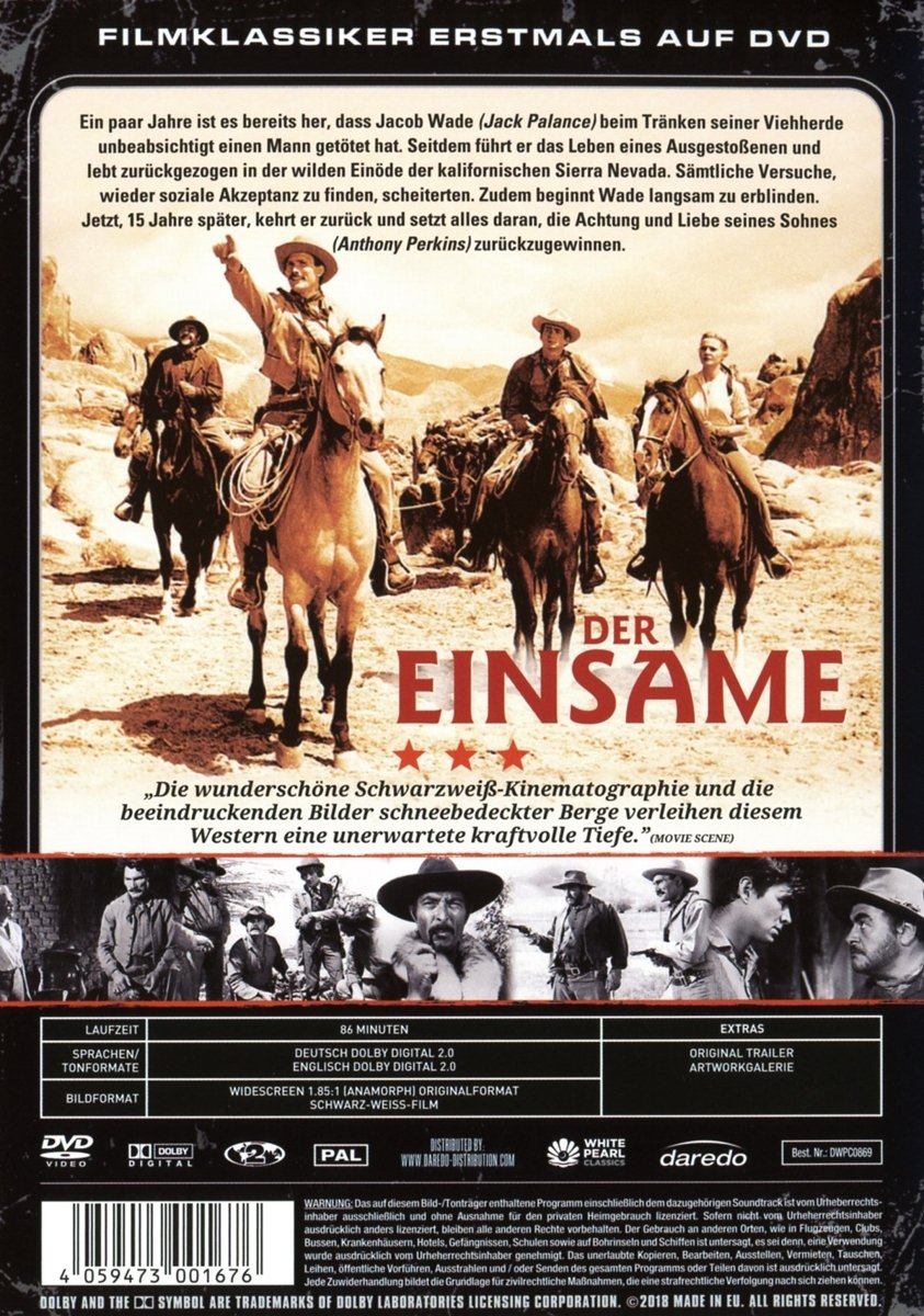 Der Einsame - The Lonely Man (Original Kinofassung)