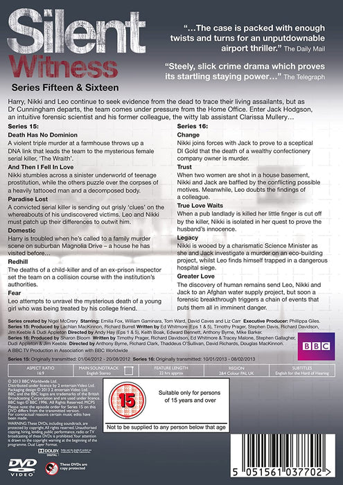 Silent Witness: Series 15-16