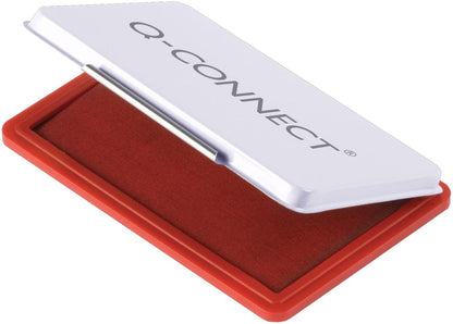 Q-Connect KF25212 Medium Stamp Pad Metal Case