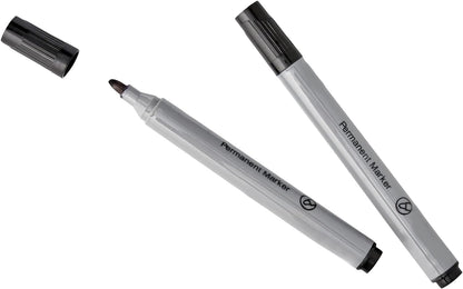 Whitebox Wx26045a Permanent Marker with Bullet Tip - Black