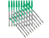 Q-Connect Ballpoint Pen Medium Green (Pack of 20) KF34045