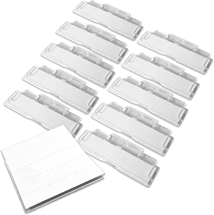 Q-Connect Tabs Suspension File - Clear (Pack of 50