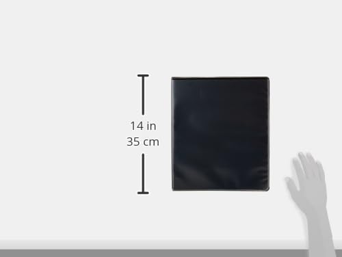 Q-Connect A4 25mm Presentation 4d-Ring Binder - Black Black 25 mm
