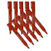 Q-Connect Permanent Marker Pen Bullet Tip Red (Pack of 10