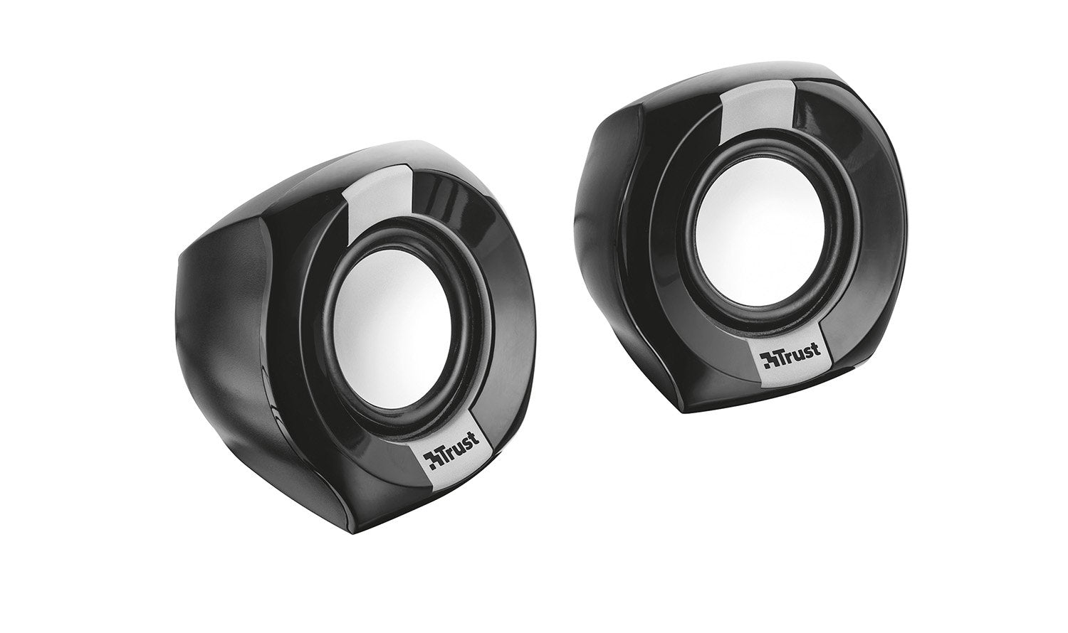 Trust 20943 Polo 2.0 Compact PC Speakers for Computer and Laptop, 8 W, USB Powered , Black Polo 8 W