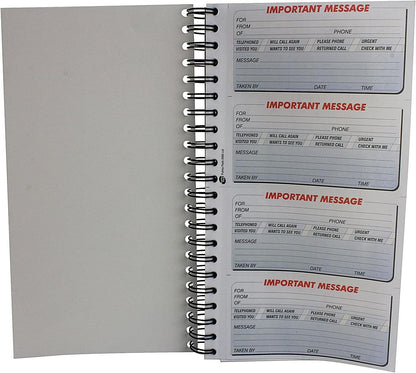 Q-Connect Duplicate Telephone Message Book 400 Messages