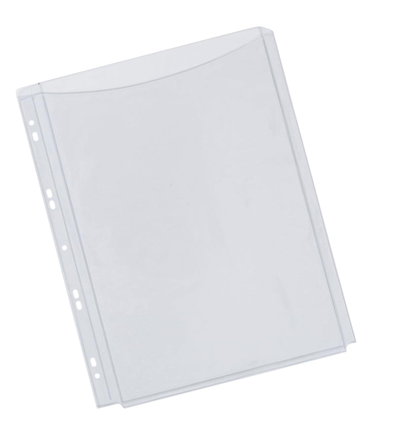 Q-Connect Expanding Punched Pocket Full Length Front A4(Pack of 5) KF00138