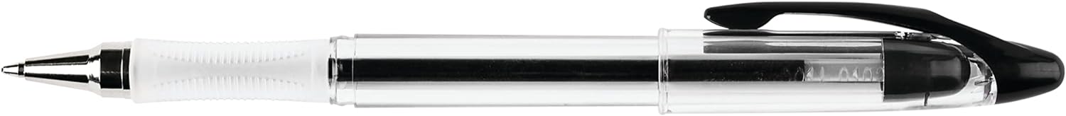 Q-Connect Delta Ballpoint Pen Medium Black (12 Pack