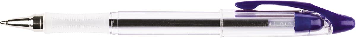 Q-Connect Delta Ballpoint Pen Medium Blue (12 Pack