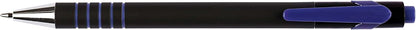 Q-Connect KF00673 Lamda Retractable Ballpoint Pen - Blue (Pack of 12