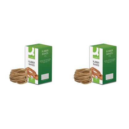 Q-Connect Rubber Bands No.69 150 x 6mm 500g KF10554 (Pack of 2