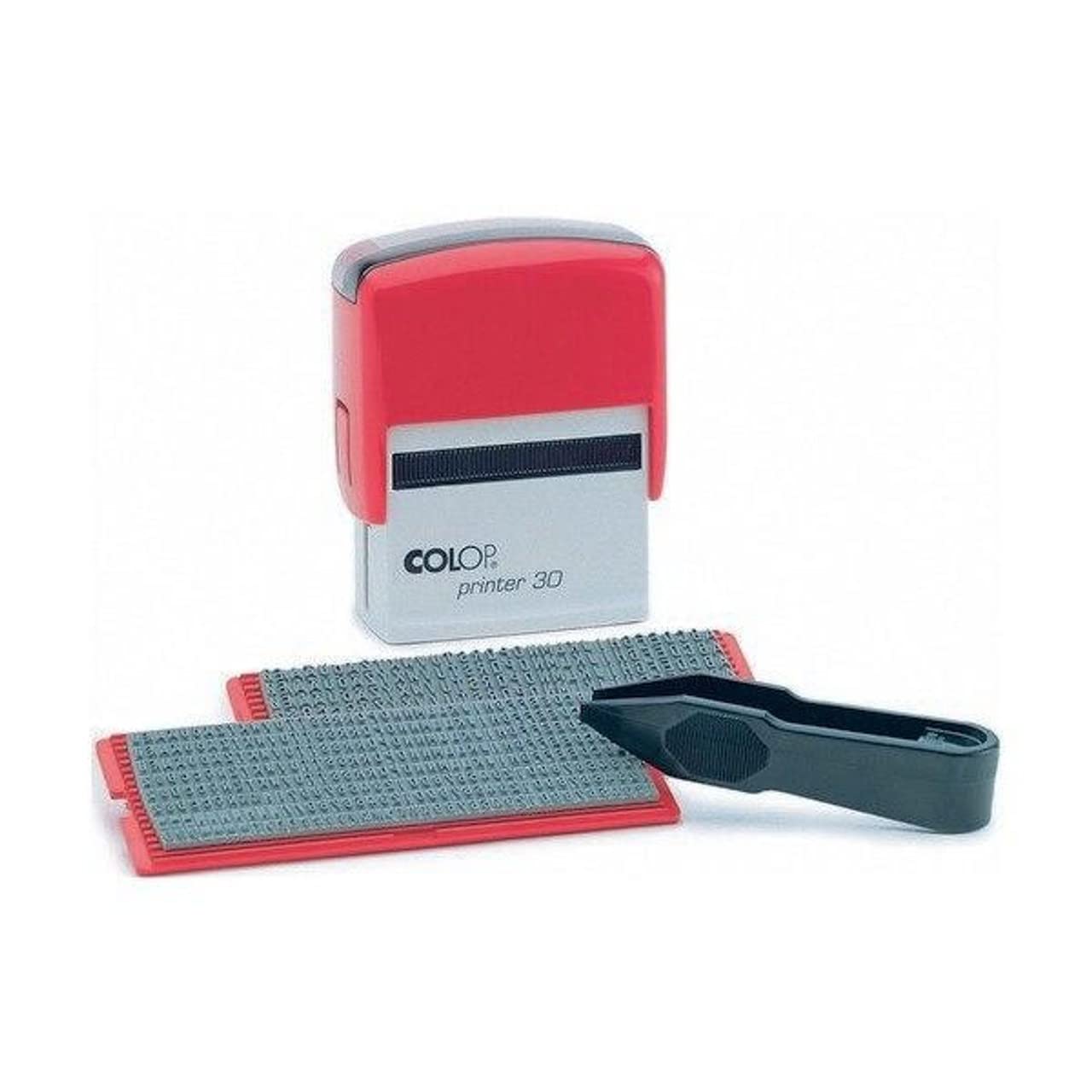 COLOP Printer 30/2 Set | 100887 | 47x18mm DIY Stamp Kit | Create Your Own Custom Self-Inking Stamp