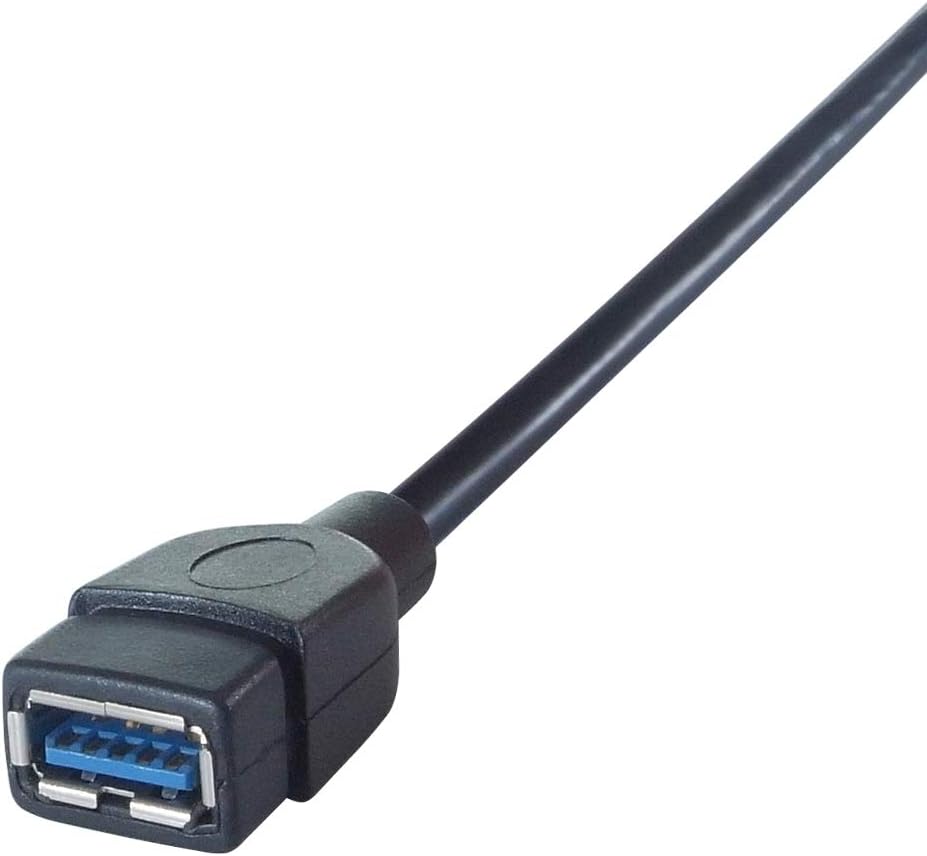 Connekt Gear 2m USB 3 Extension Cable A Male to A Female - SuperSpeed, black