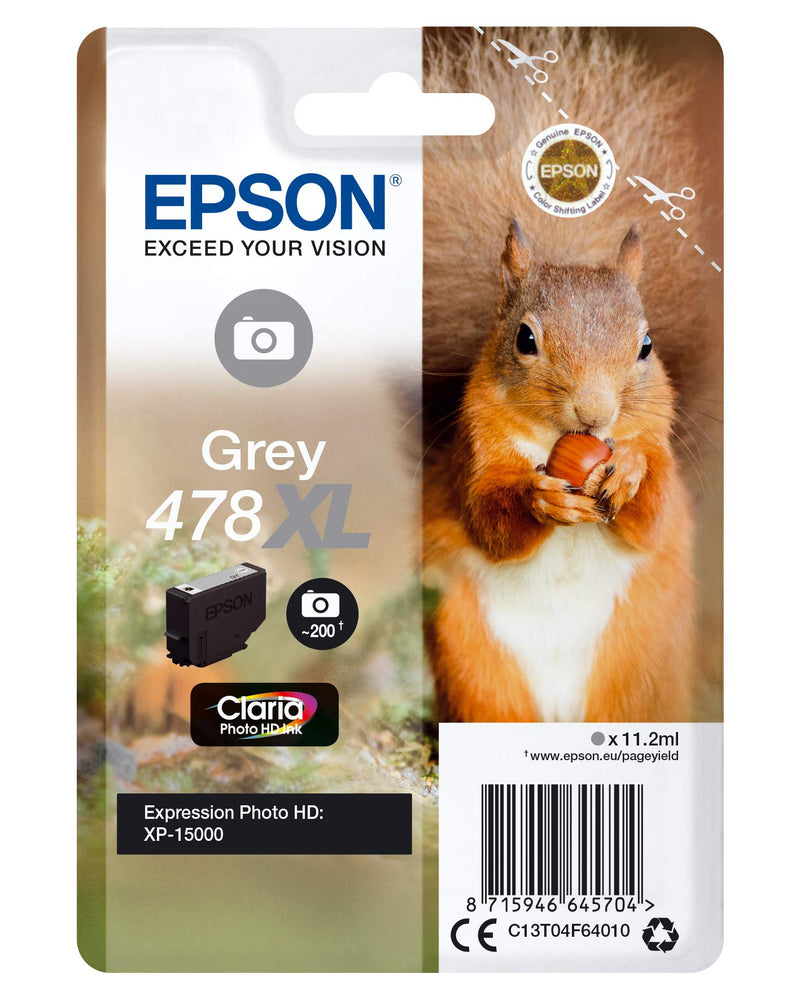 Epson Original 478XL Tinte Eichhörnchen, XP-15000