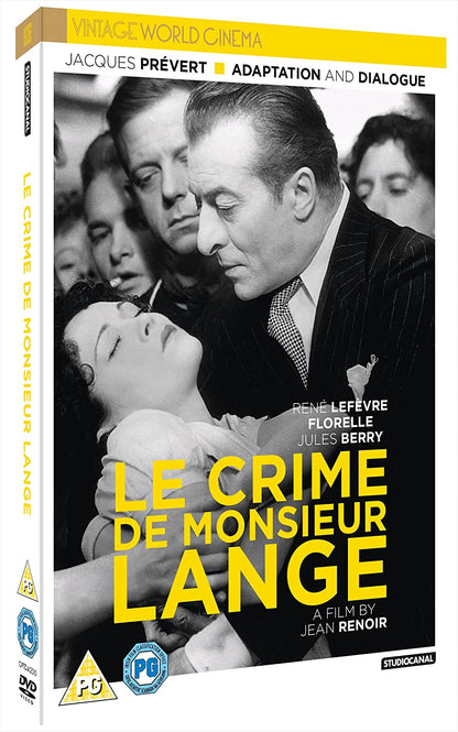 Le Crime De Monsieur Lange