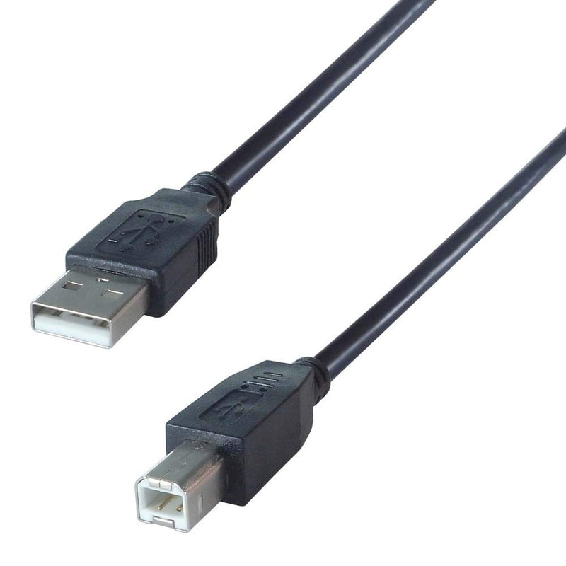 Connekt Gear 3m USB 2 Connector Cable A Male to B Male - High Speed - PACK OF 2, 26-2907/2