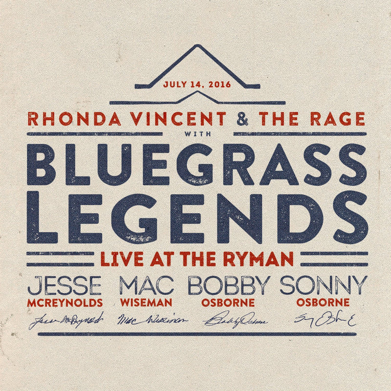 Vincent Rhonda & The Rage-Live At The Ryman -Br