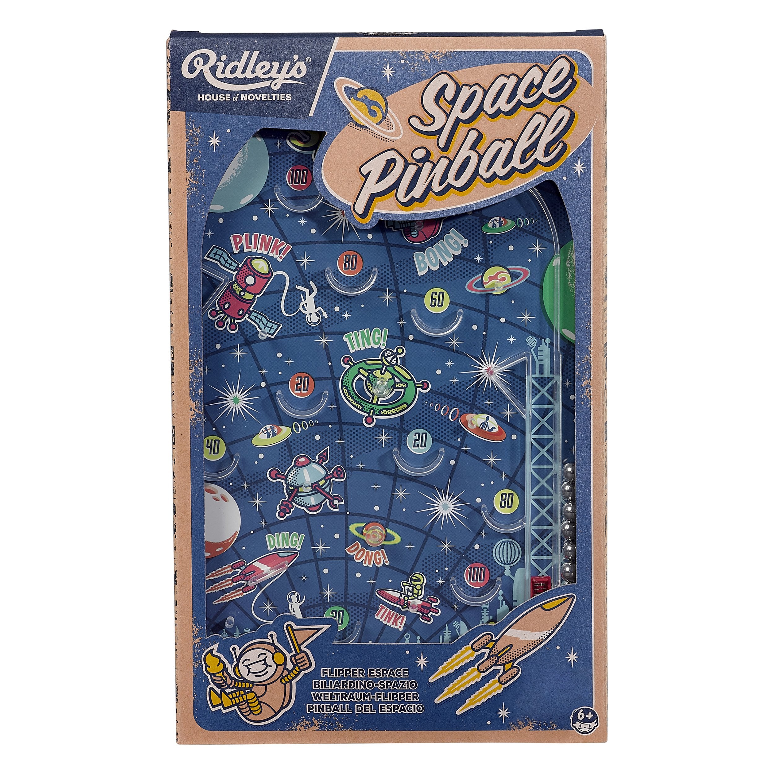 Ridley's | Space Pinball Game | Classic Old School Game | Great Fun