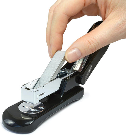 Rapesco R53800B1 Snapper Half-Strip Stapler, 20 Sheet Capacity
