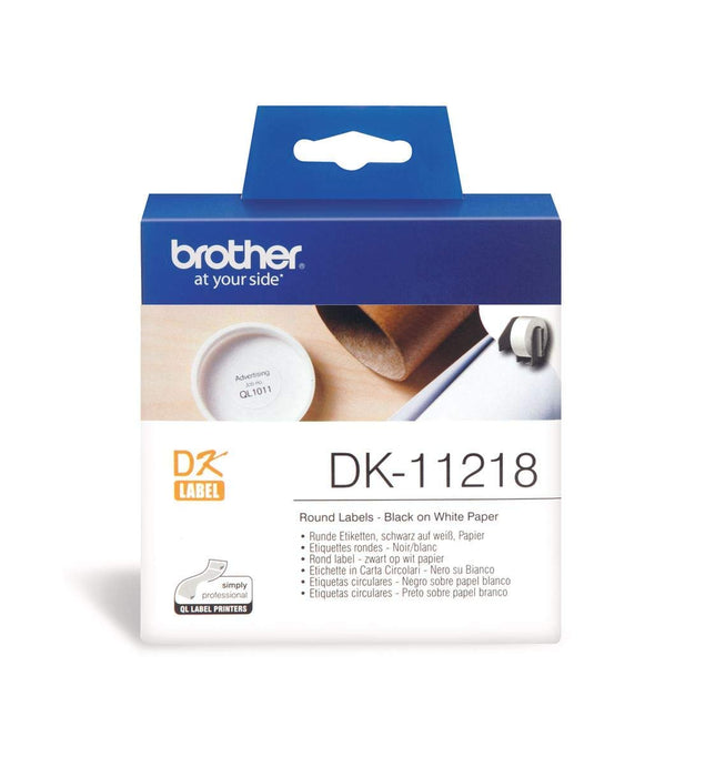 BROTHER Label Roll, White, Standard Yield DK44605 Standard Yield