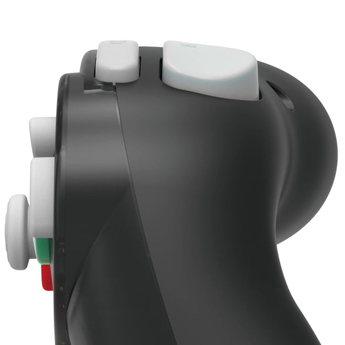 HORI Battle Pad (Zelda) Controller im GameCube Stil für Nintendo Switch - Offiziell Lizenziert Zelda - Schwarz Kabelgebundene Gamecube Nintendo Switch Controller Single