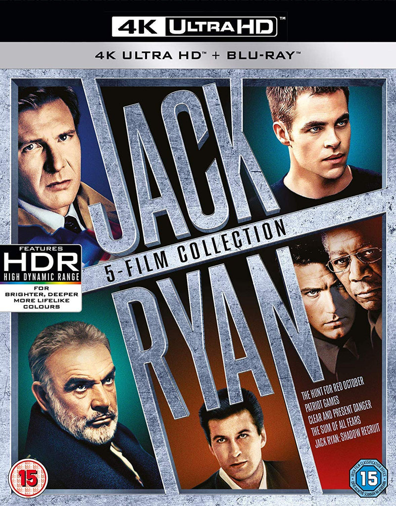 Jack Ryan Boxset (5 Films) (4K Ultra-HD)