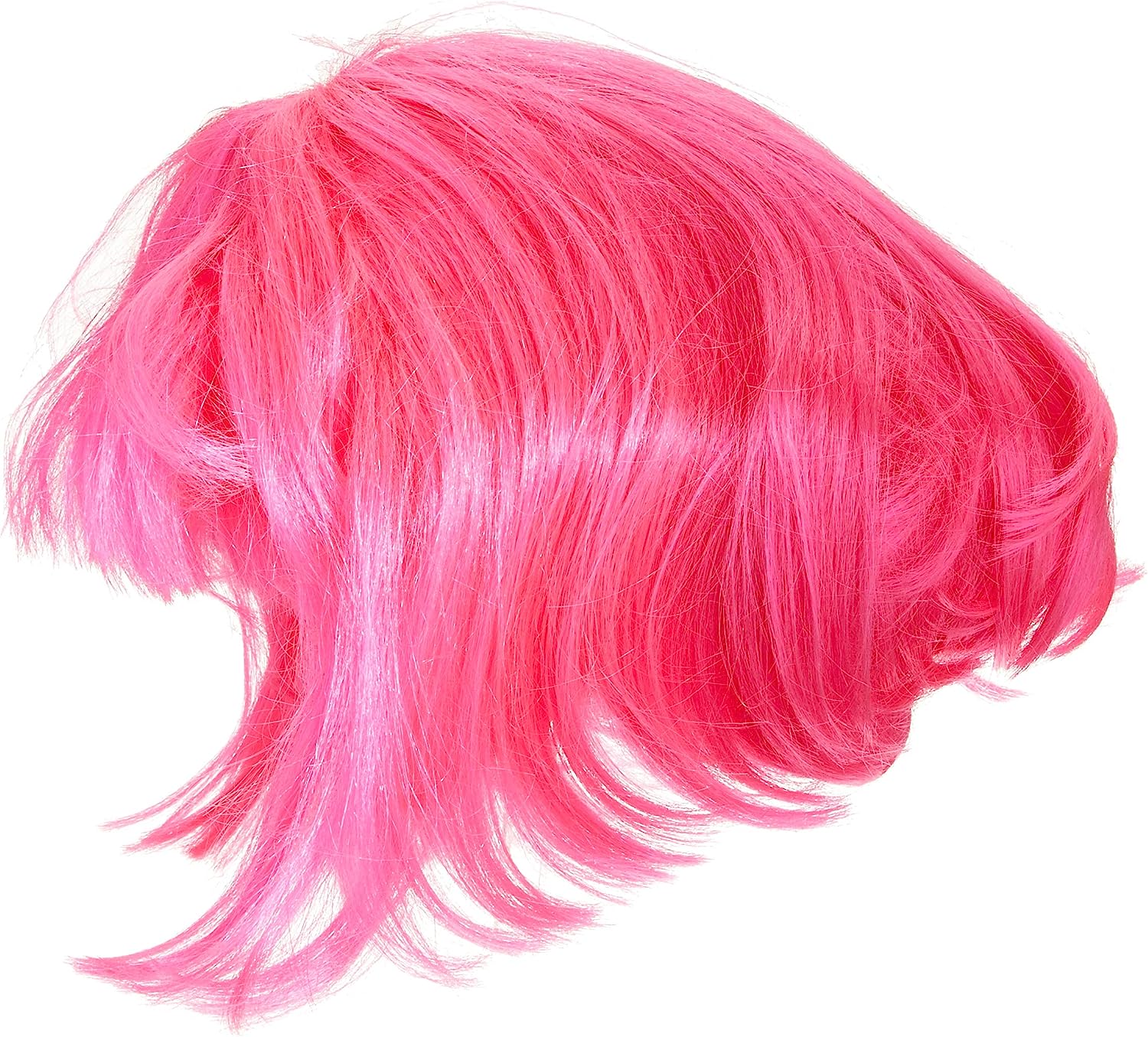 Rubie's 50496 Official Supermodel Wig, Adult, Hot Pink, One Size