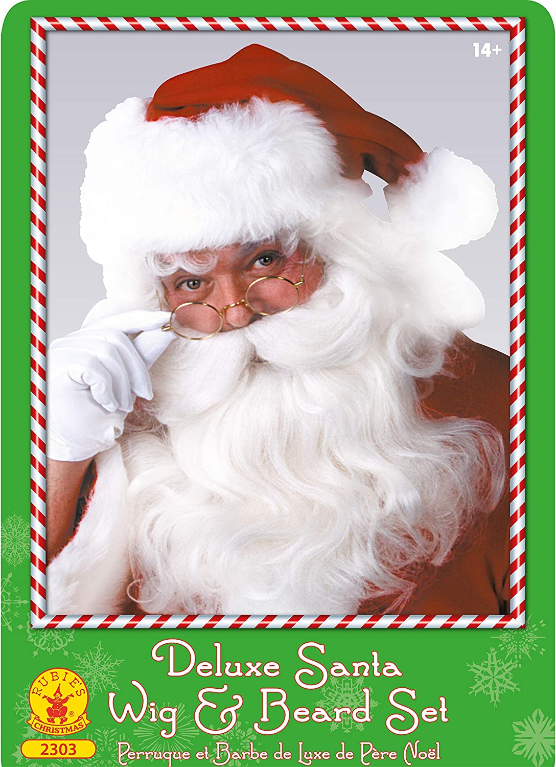 Rubie's Men's Value Santa Beard and Wig Set