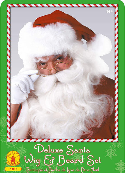 Rubie's Men's Value Santa Beard and Wig Set